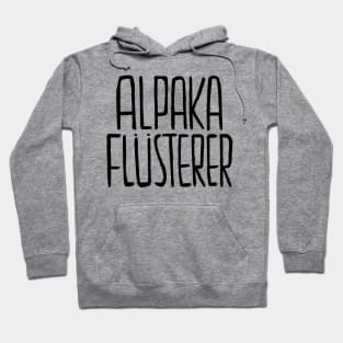 Alpaka und Lama, Alpakaflüsterer Hoodie